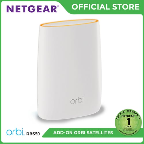 NETGEAR RBS50 Tri Band Mesh Wireless System for Home ORBI
