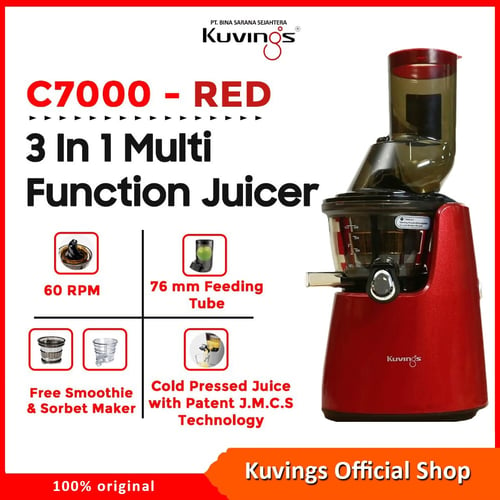 Kuvings C7000 Whole Slow Juicer Red