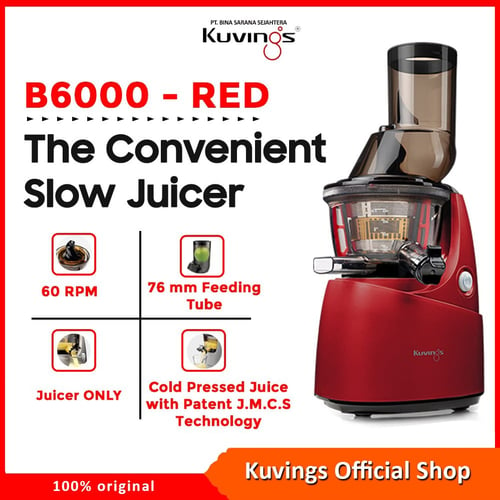 Kuvings B6000 Whole Slow Juicer Red