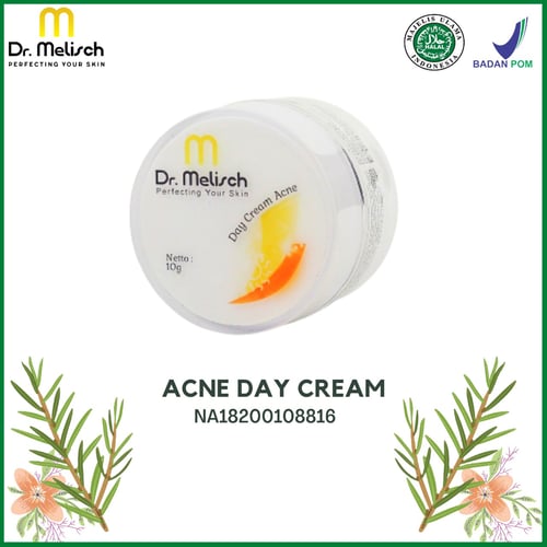 Acne Day Cream Dr Melisch Kualitas Terbaik Untuk Menghilangkan Jerawat