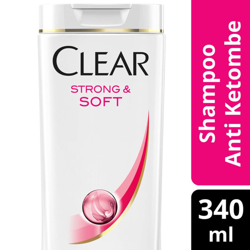 CLEAR Shampoo Strong & Soft 340ml