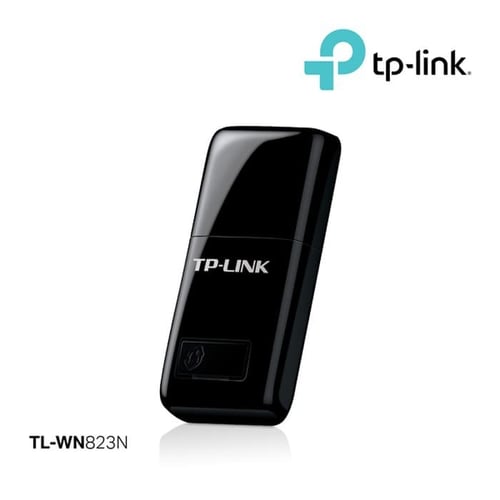 TP-LINK Mini Wireless N USB Adapter TL-WN823N Black