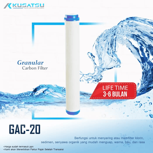 Granular Carbon Filter ( GAC20 ) - Kusatsu