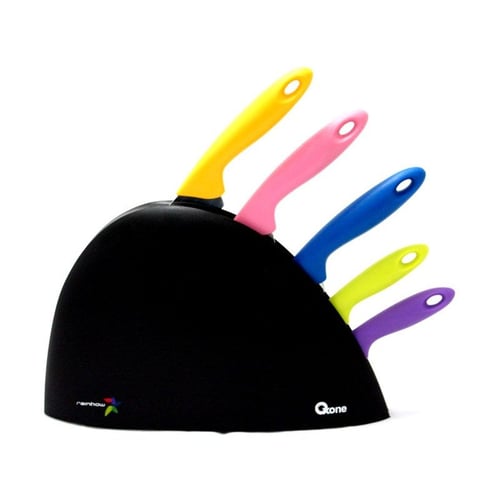 Oxone Rainbow Knife Set [6Pcs] OX606 / OX 606