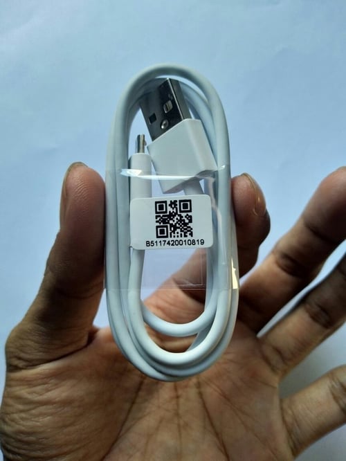 Kabel Data Xiaomi Redmi 4X Original 100% Fast Charging Micro USB - Putih