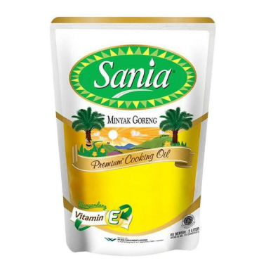 Minyak Goreng Sania  Premium Cooking Oil Pouch 2L