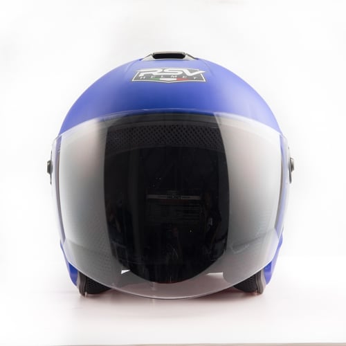 RSV Super Color Blue Cobalt Helm Half Face