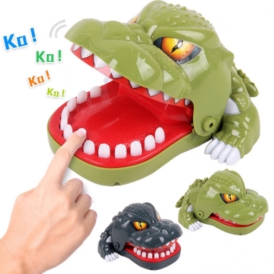 Mainan Gigitan Dinosaurus - Crazy Game Dinosaur Dentist