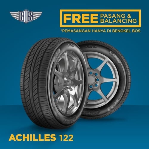 ACHILLES Ban Mobil 122 205/65 R15 94H TUBELESS GRATIS JASA PASANG