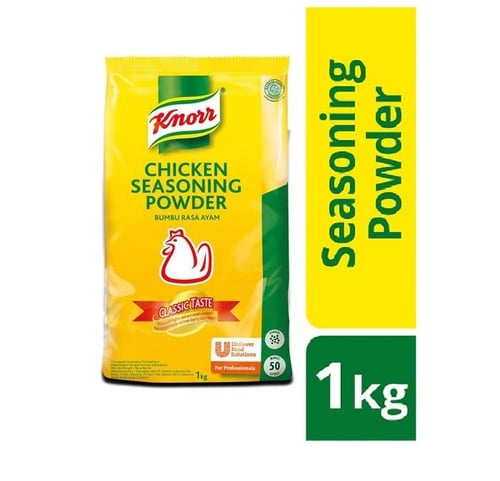 Knorr Chicken Powder Refill Seasoning ukuran 1kg - isi 6pcs