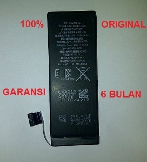 ORIGINAL APPLE Battery iPhone 5S