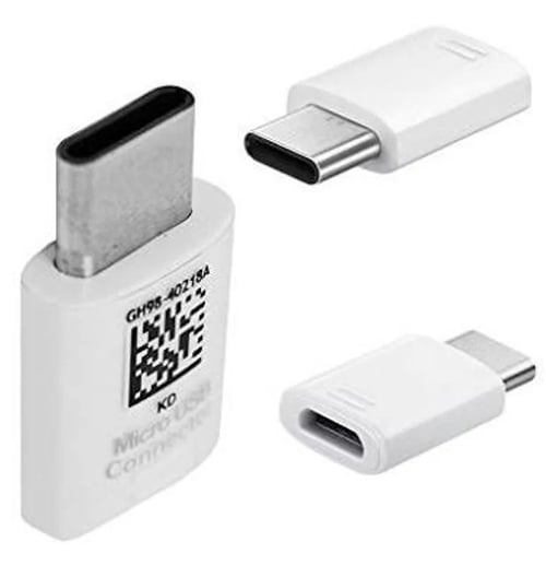 White Micro USB To USB Adapter Type C SEIN