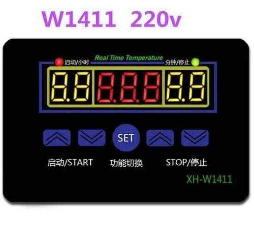 W1411 Thermostat Digital 220V Temperature Controller Suhu