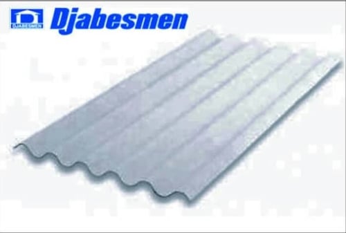 Asbes Jabesmen gelombang	240×105 mm