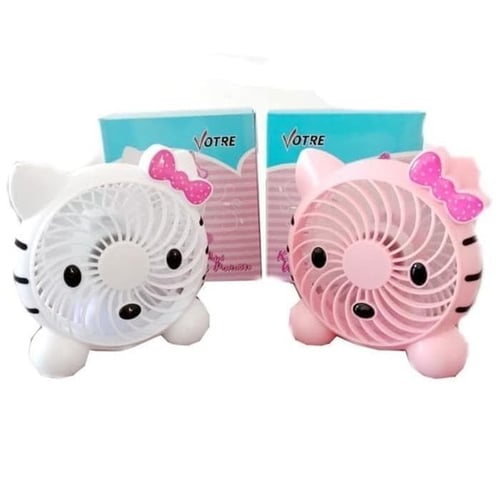 Kipas Mini Hello Kitty Votre SF 06 - Putih