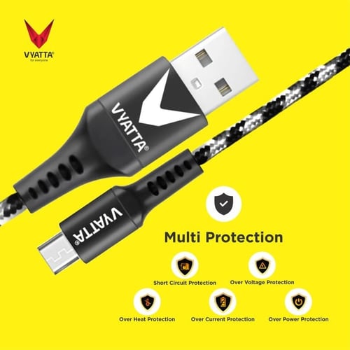 VYATTA ARAMID TYPE C USB CABLE - FAST CHARGE