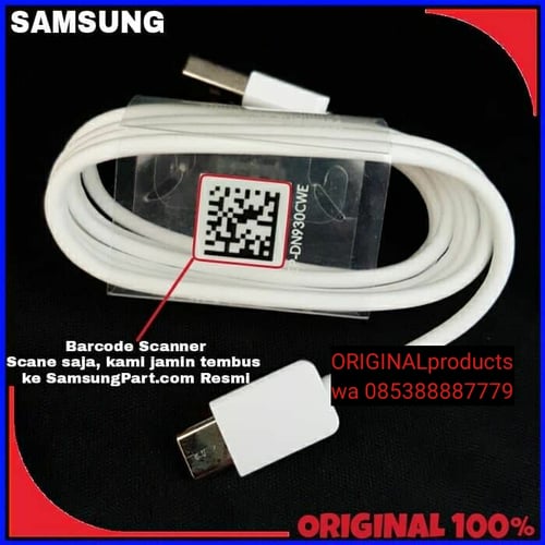 USB Type C Samsung Galaxy A5 A7 S8 + Plus Original Kabel Data Charger