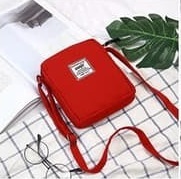 Korea Wendjie Mini Sling Bag Merah