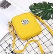 Korea Wendjie Mini Sling Bag Kuning