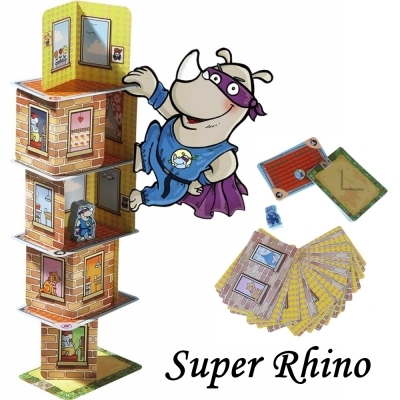 Mainan Anak Kartu Super Rhino 2-5 Pemain