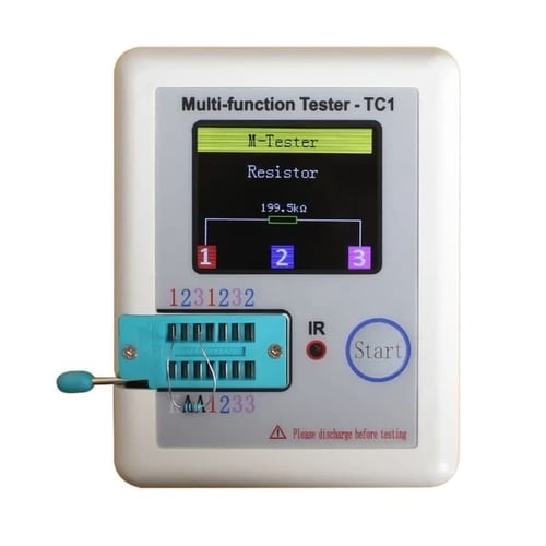 Transistor Tester TFT Diode Triode Capacitance Meter