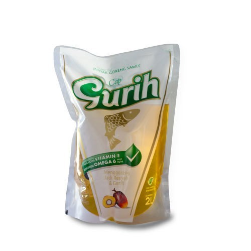 CAP GURIH Minyak Goreng Pouch 2L / karton isi 6 pouch