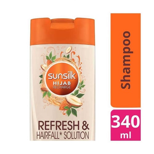 SUNSILK Hijab Recharge Refresh & Hairfall Solution Shampoo 340ml
