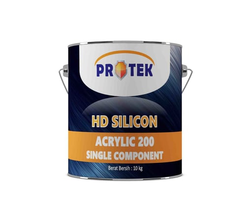 Coating Heat Resistant 200 - Protek HD Silicone Acrylic 200 10 Kg