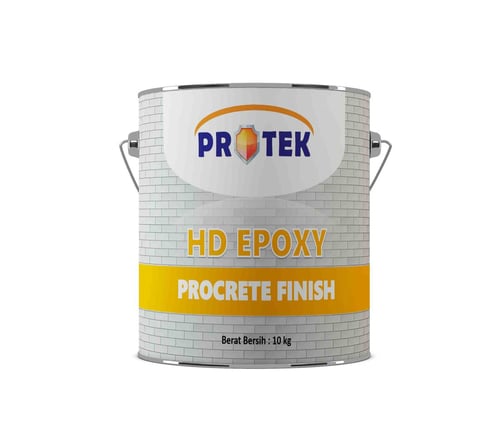 Coating Finish Untuk Concrete - Protek HD Epoxy Procrete Finish SL 10 Kg
