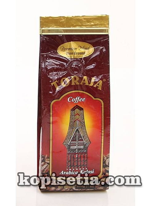 TORAJA Coffee Arabica Kolusi Premium Blend Fine Ground 200gr
