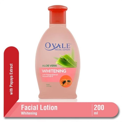 OVALE Facial Lotion Whitening Papaya 200ml