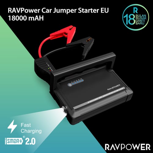RAVPower Car Jumper Starter EU 18000mAh RP-PB053