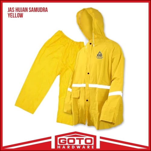 Jas hujan ASLI premium raincoat original SAMUDRA Size L