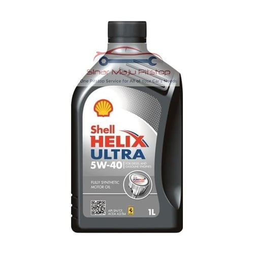 Shell Helix Ultra 5W-40 API SN Fully Synthetic Pelumas Oli Mesin Mobil 1 LITER ORIGINAL
