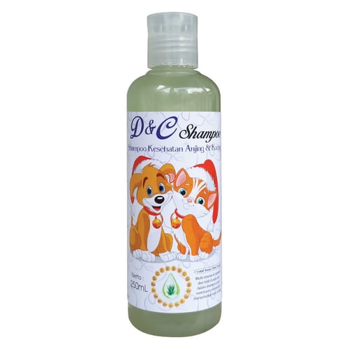 D&C Shampo Kesehatan Anjing & Kucing 250ml - Perawatan Harian