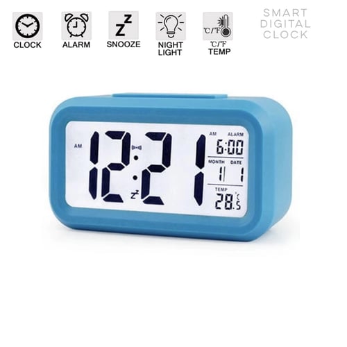 Lengkapedia Jual Jam Weker Digital Desktop Smart Clock Jam Meja Alarm