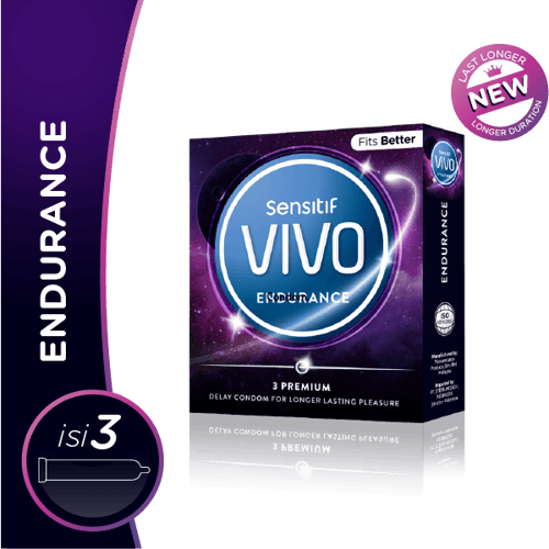 Sensitif Kondom VIVO Endurance