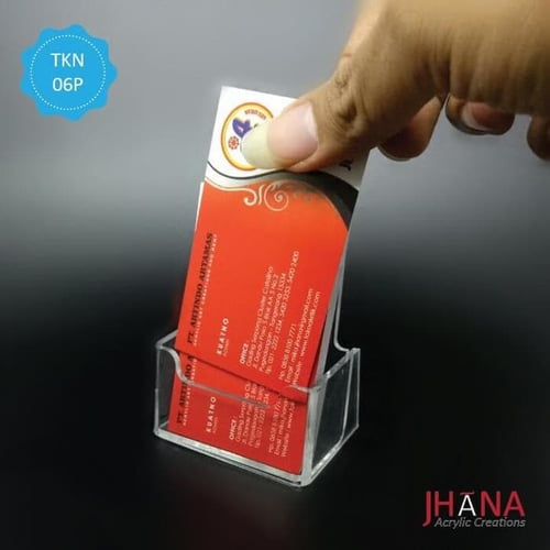 Acrylic tempat kartu nama / name card holder TKN06P