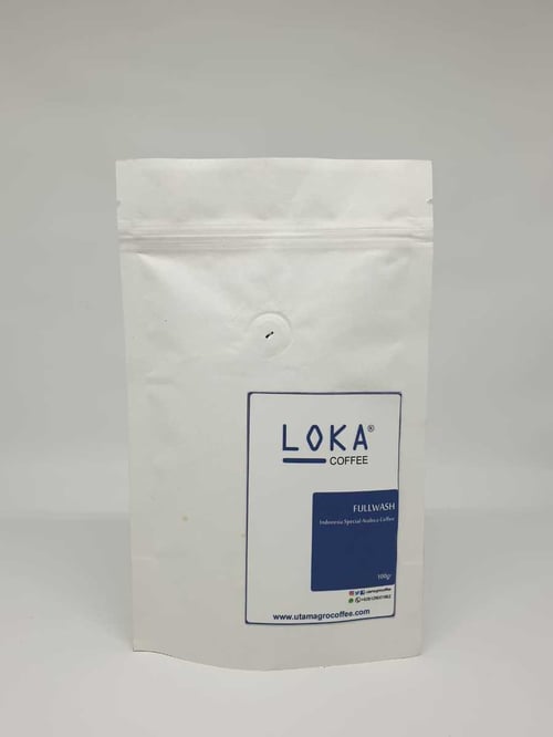 LOKA Coffee Arabica Gayo Full wash 100gr - Biji / Bubuk