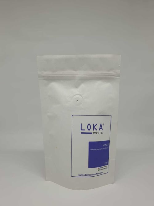 LOKA Coffee Arabica WINEY 100gr - Biji / Bubuk
