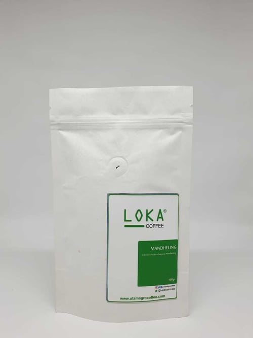 LOKA Coffee Arabica Mandheling 100gr - Biji / Bubuk