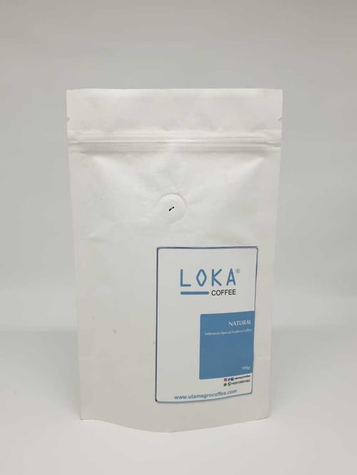 LOKA Coffee Arabica Natural 100gr - Biji / Bubuk
