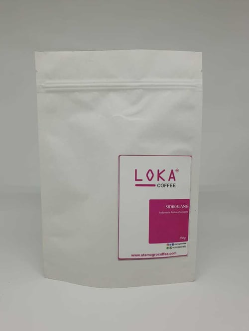LOKA Coffee Arabica Sidikalang 250gr - Biji / Bubuk