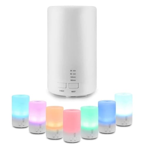 USB Aroma Diffuser Humidifier Colorful LED Light