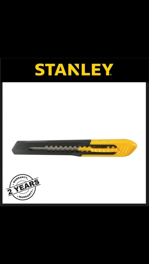 Pisau curter 9mm Quick-Point Snap-Off Knife stanley STHT10150-8