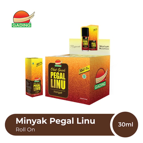 Gading Minyak Pegal Linu Roll On 30 ml - 1 Box @12 pcs
