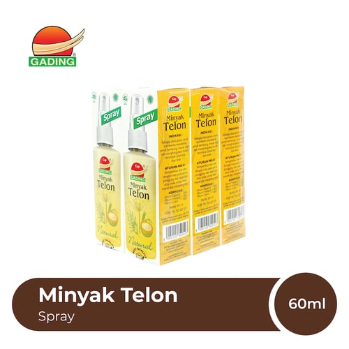 Gading Minyak Telon Spray 60 ml - 1 Box @6 pcs
