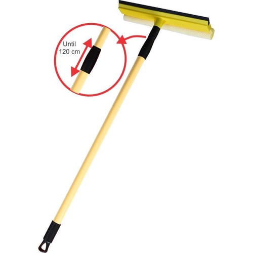 CLEAN MATIC Window Squeegee With Telescopic Handle
