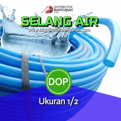 Selang Air Dop Warna 1/ 2 - Harga Per Meter