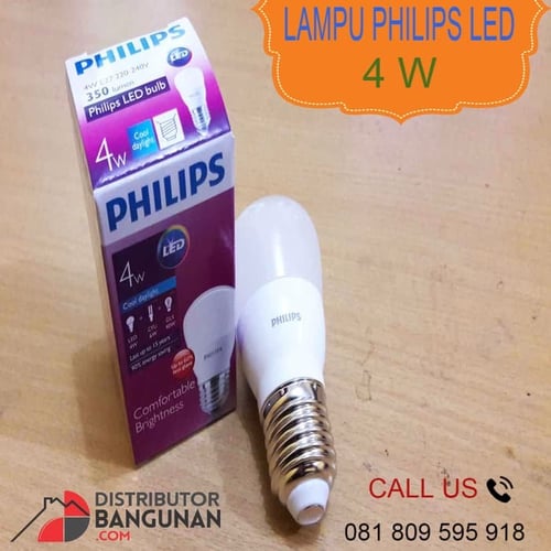 Lampu Philips LED 4 Watt
